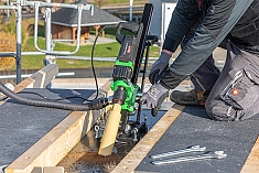 Применение дрели для сухого алмазного сверления Eibenstock EHD 1801 Применение дрели для сухого алмазного сверления Eibenstock EHD 1801