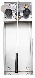 Ручной опрессовочный насос 60 бар Icomar INOX вид сверху