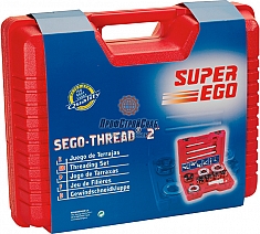 Упаковка клуппа ручного Super-Ego 600 Set Professional 1 1/4"-1 1/2"-2" BSPT R